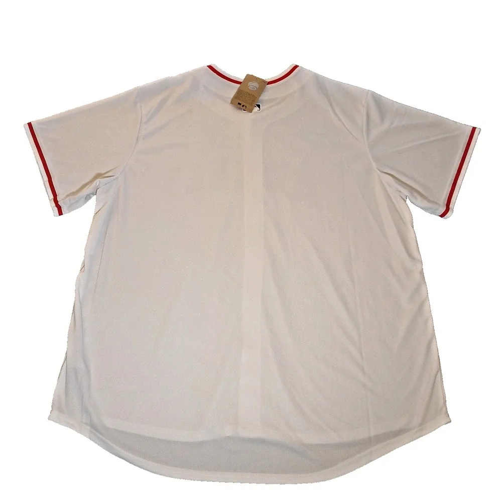 Nike Los Angeles Anaheim Angels Baseball Jersey Mens XXL White MLB Blank Back